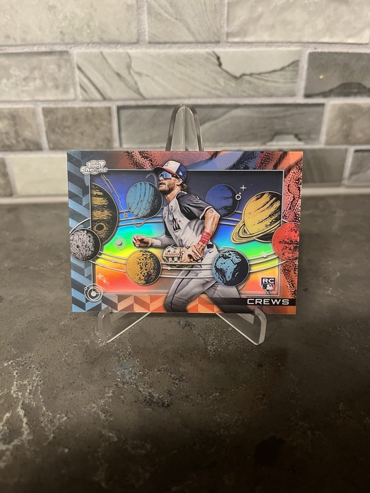 2025 Topps Cosmic Chrome Dylan Crews RC #P-16 Planetarium Case Hit SSP Nationals