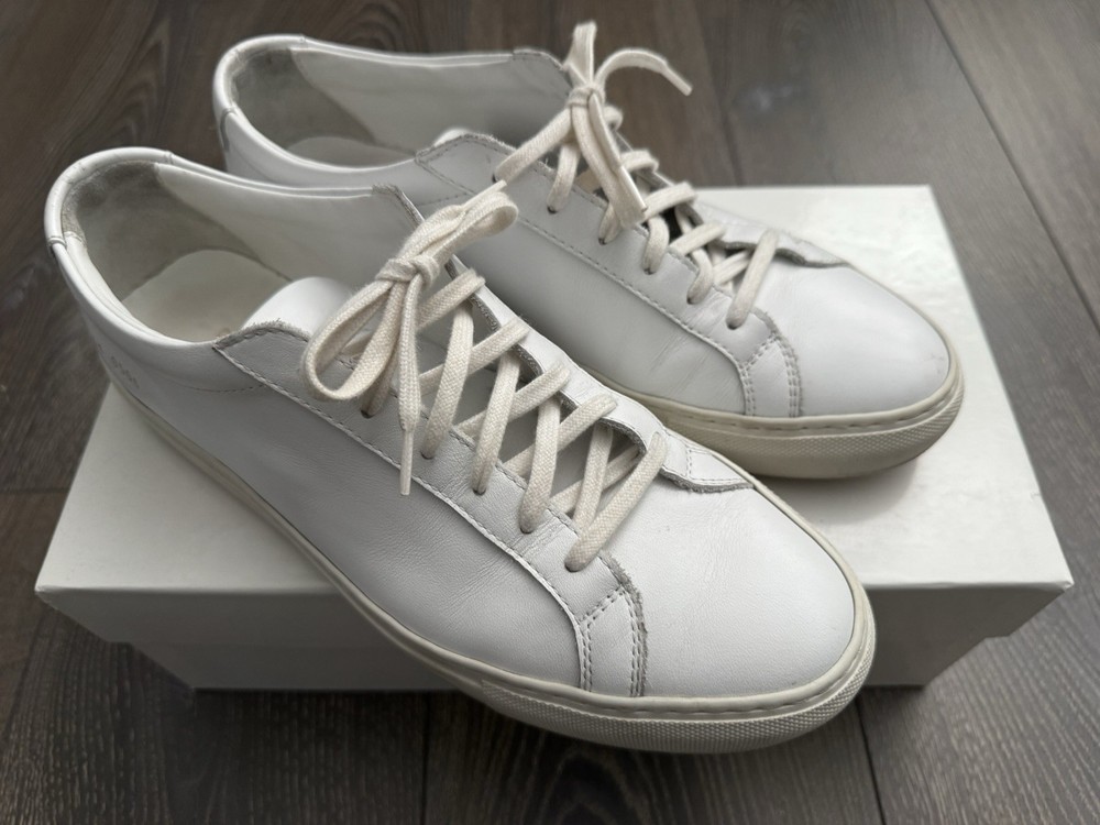 Common Projects Achilles Low Men's Sneakers White Size 41 EU (US 8)-image