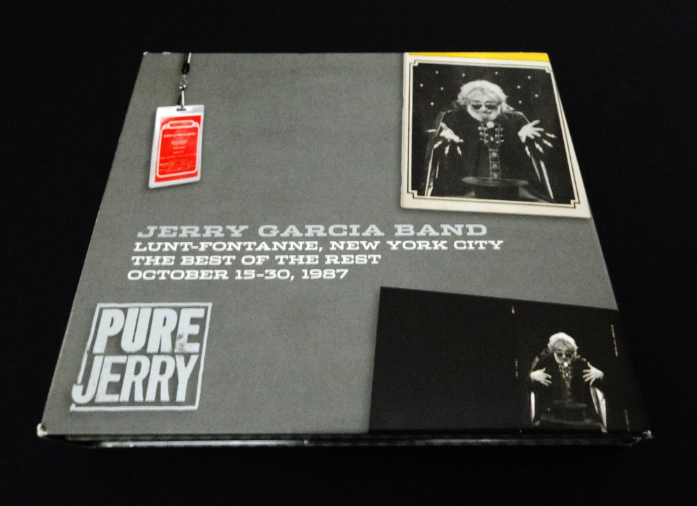 Jerry Garcia Lunt Fontanne Best Of The Rest 3-CD Grateful Dead 1987
