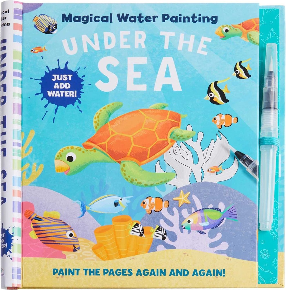 Magical Water Painting: Under the Sea: (Art Activity Book, Books for Family...