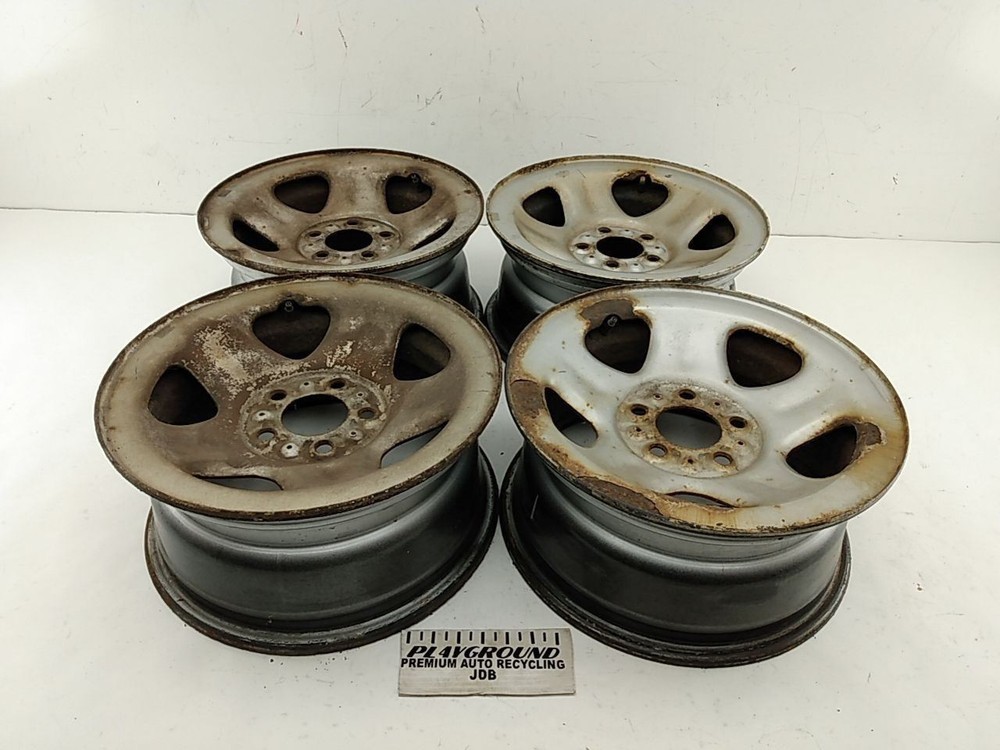 Jeep Cherokee XJ Set Of 4 Four Steel Wheel Rims 15x7 5 Spoke Fits 1997-2001 97