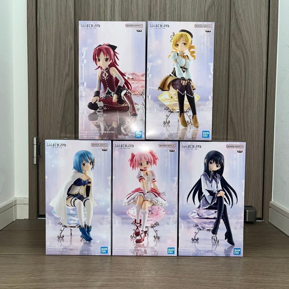 Puella Magi Madoka Magica The Movie Rebellion 5 Figure Complete Set Banpresto