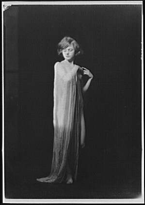 Photo:Brooklyn New York City NY Lois Wild 1921 Dancer Portrait in Costume