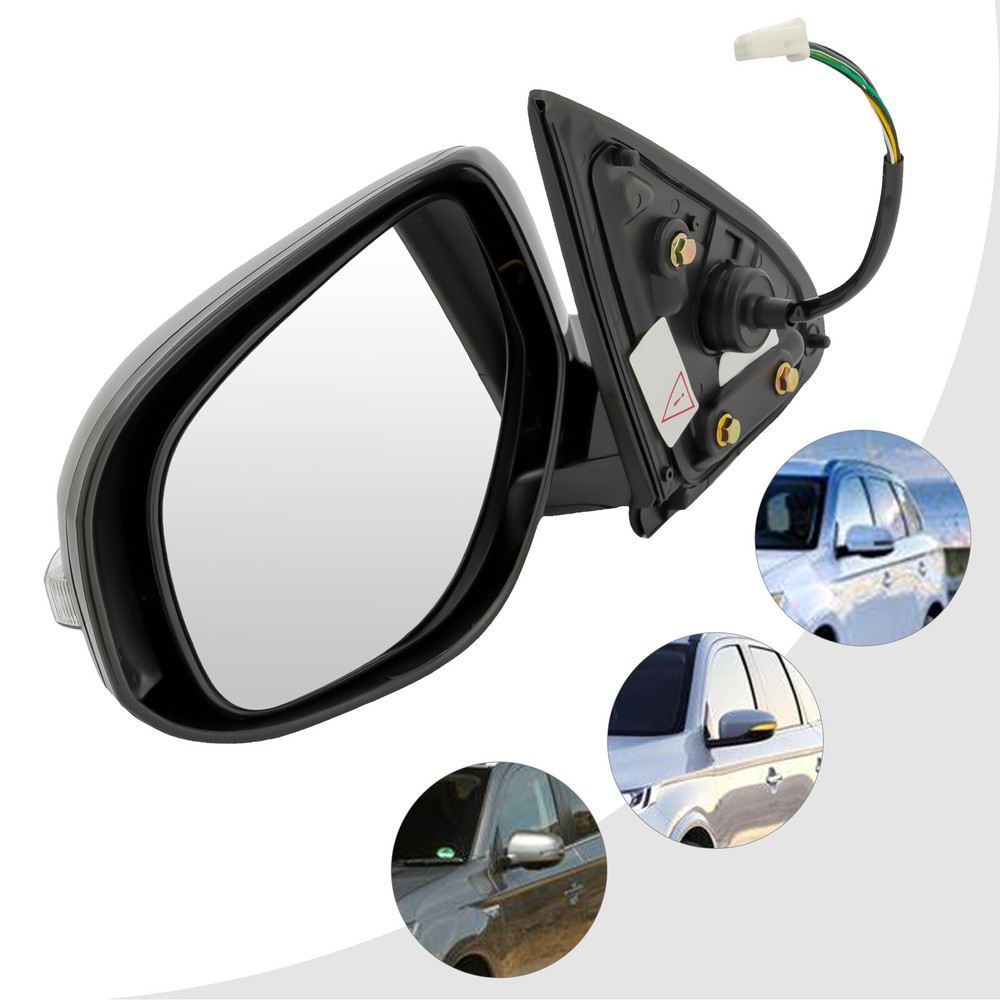 LH Driver Side Rearview Mirror for 2014-19 Mitsubishi Outlander Replacement