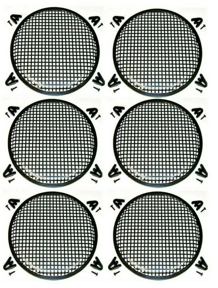 6-inch Metal Mesh Speaker Grill for 12