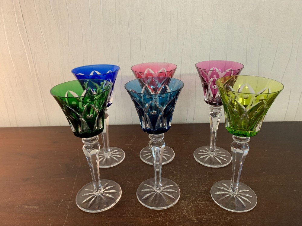 5 Wine Glasses Model Camargue Crystal Variant From Saint Louis / Price Per Unit