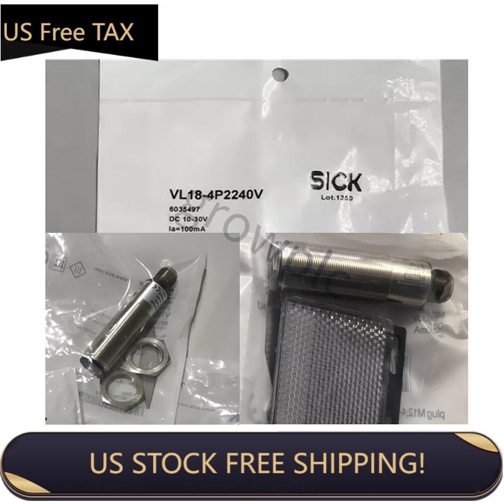 New SICK VL18-4P2240V 6035497 VL184P2240V Reflective Photoelectric Switch Sensor