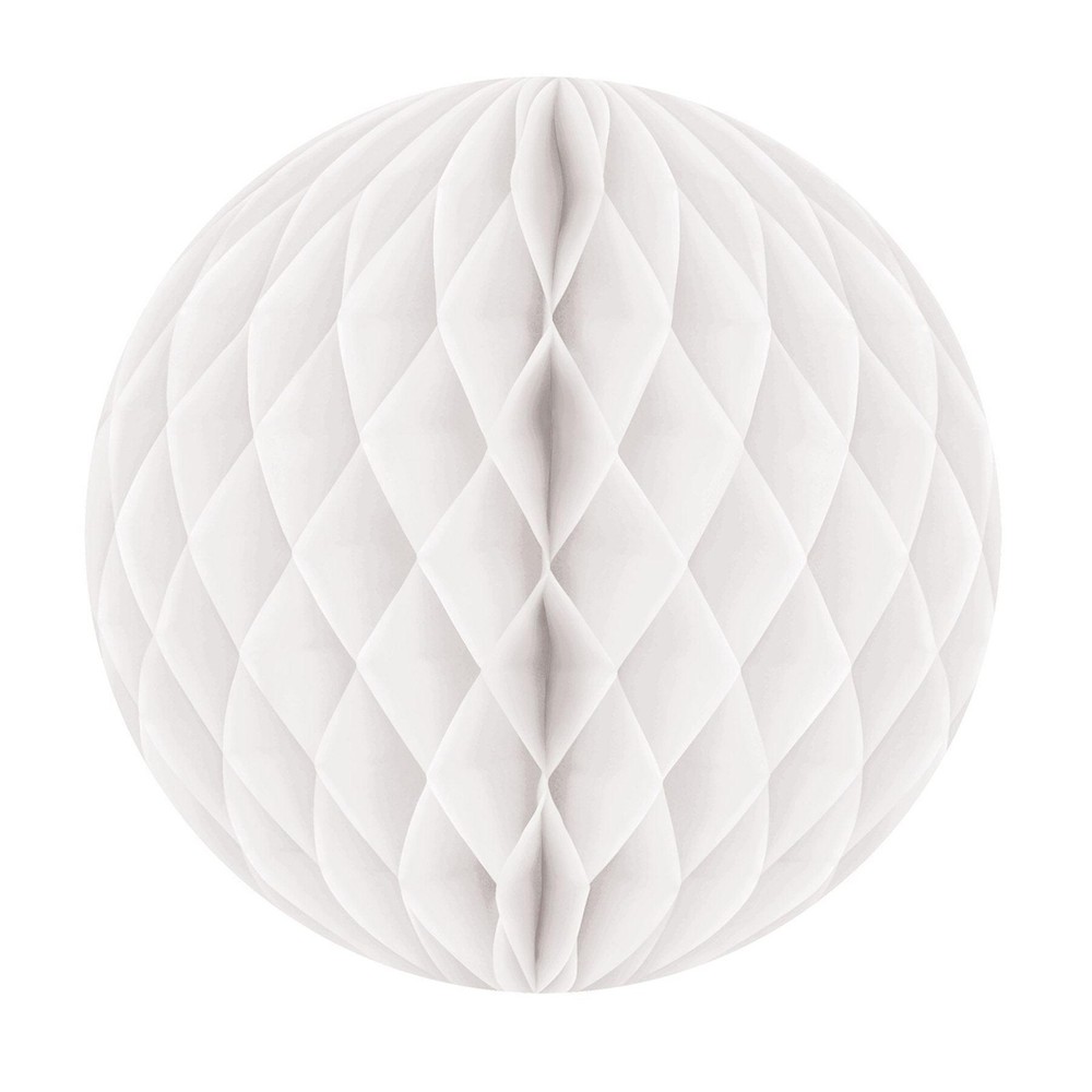Beistle White Art-Tissue Ball - General Occasion | Party Supply | Decoration