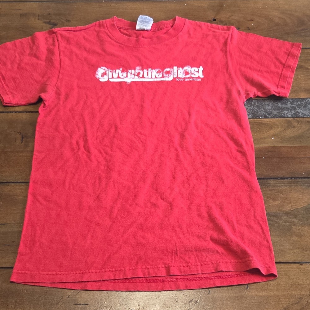 VTG 2003 Give Up The Ghost American Nightmare Shirt Love American Red S Hardcore