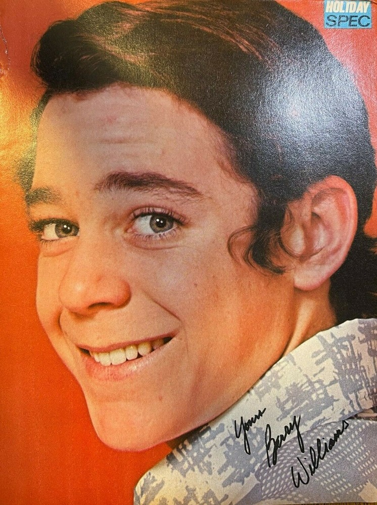 1971 Vintage Magazine Illustration Actor Barry Williams Greg Brady