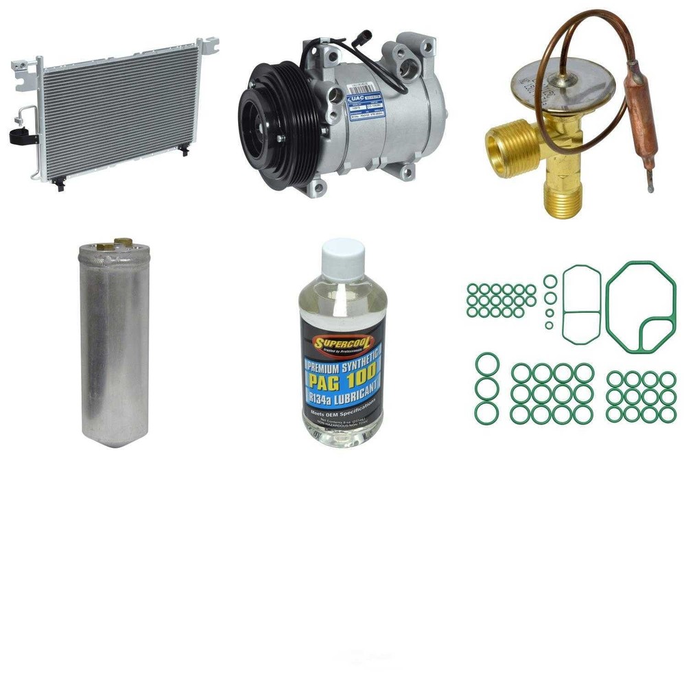 A/C Compressor Kit with Condenser for 2002 Isuzu Trooper