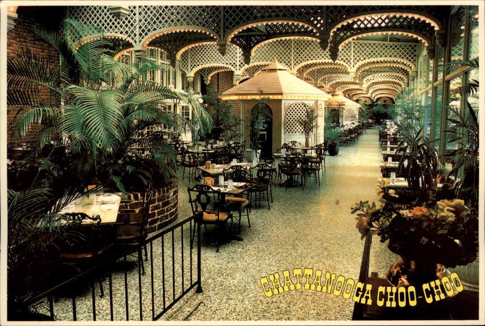 Palm Terrace Chattanooga Tennessee vintage postcard x306