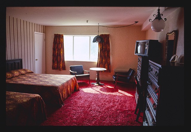 Photo:Mamakating New York 1977 Homowack Hotel Room 317 Interior
