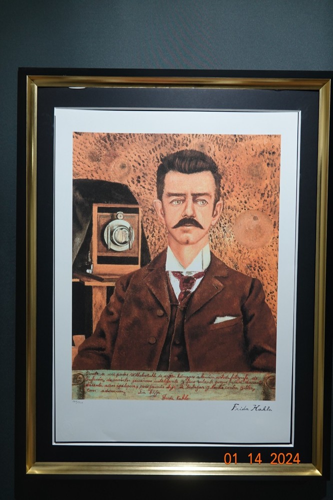 Frida Kahlo Licensed Stamp, Limited Edition.  Clearance!!!!