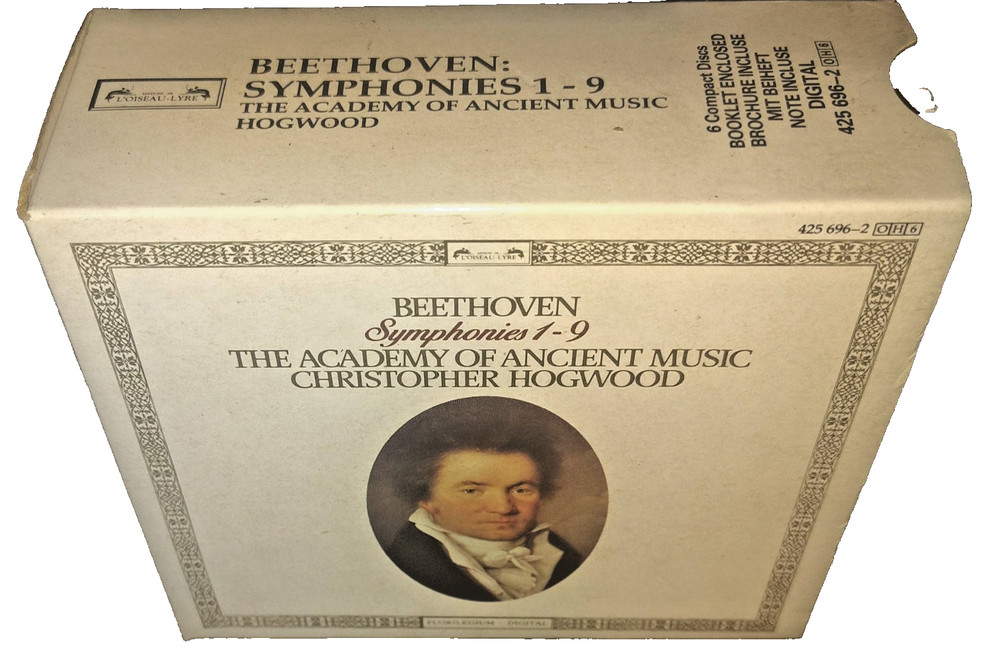 beethoven symphonies 1-9 the academy of ancient music cds-image