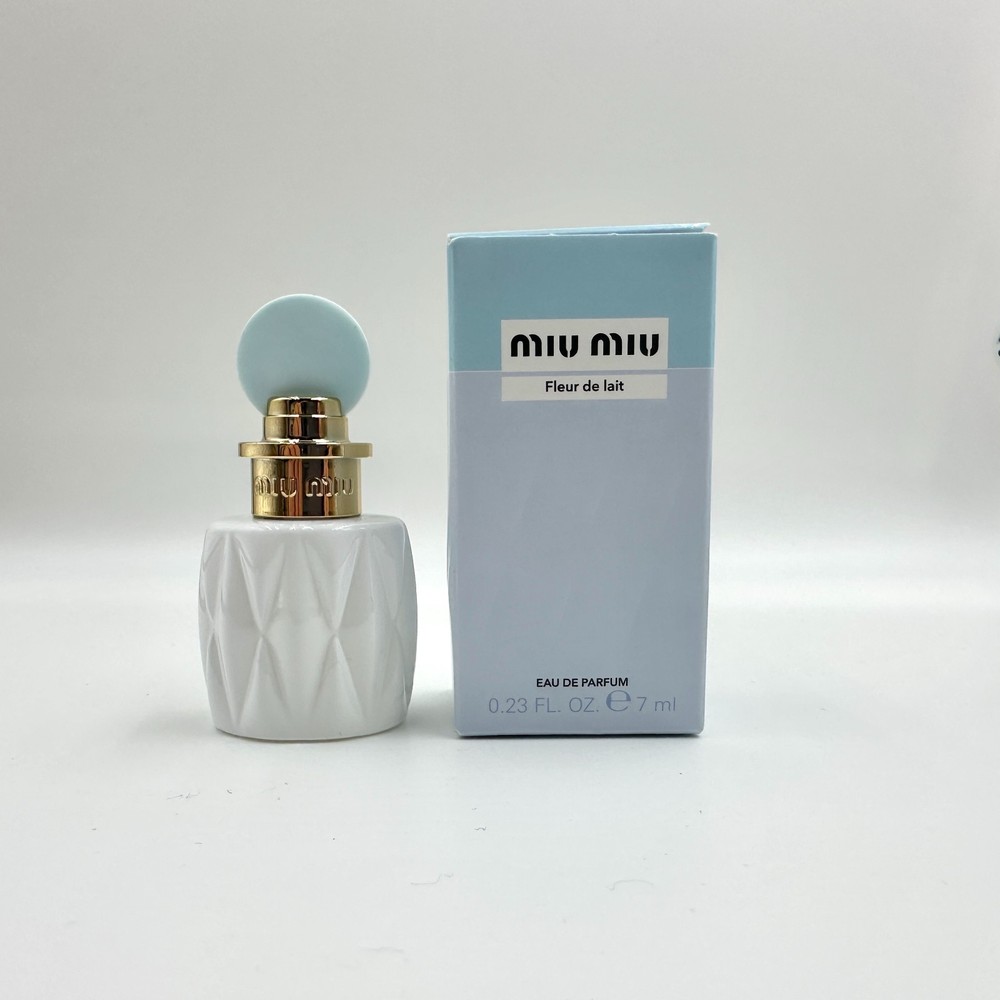 Miu Miu Fleur de Lait Eau de Parfum 7ml / 0.23 fl oz Mini Perfume NIB Authentic
