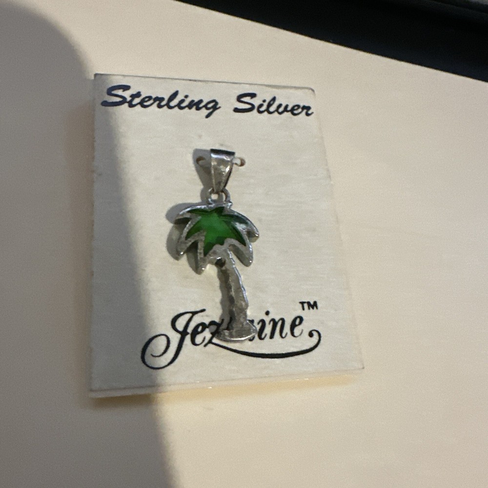 925 Sterling Silver Charm - Palm Tree Jezlaine