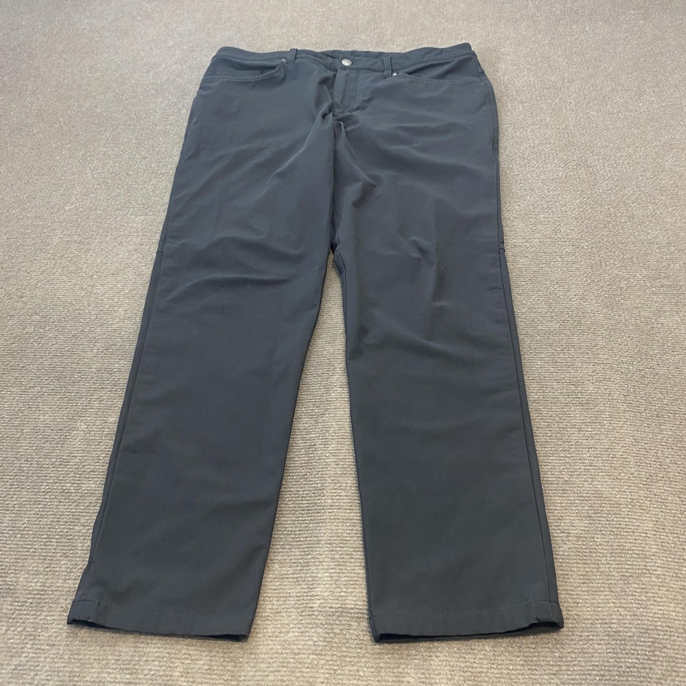 Lululemon Pants Mens 34 Gray ABC Classic Trouser Slim Fit Workwear Stretch