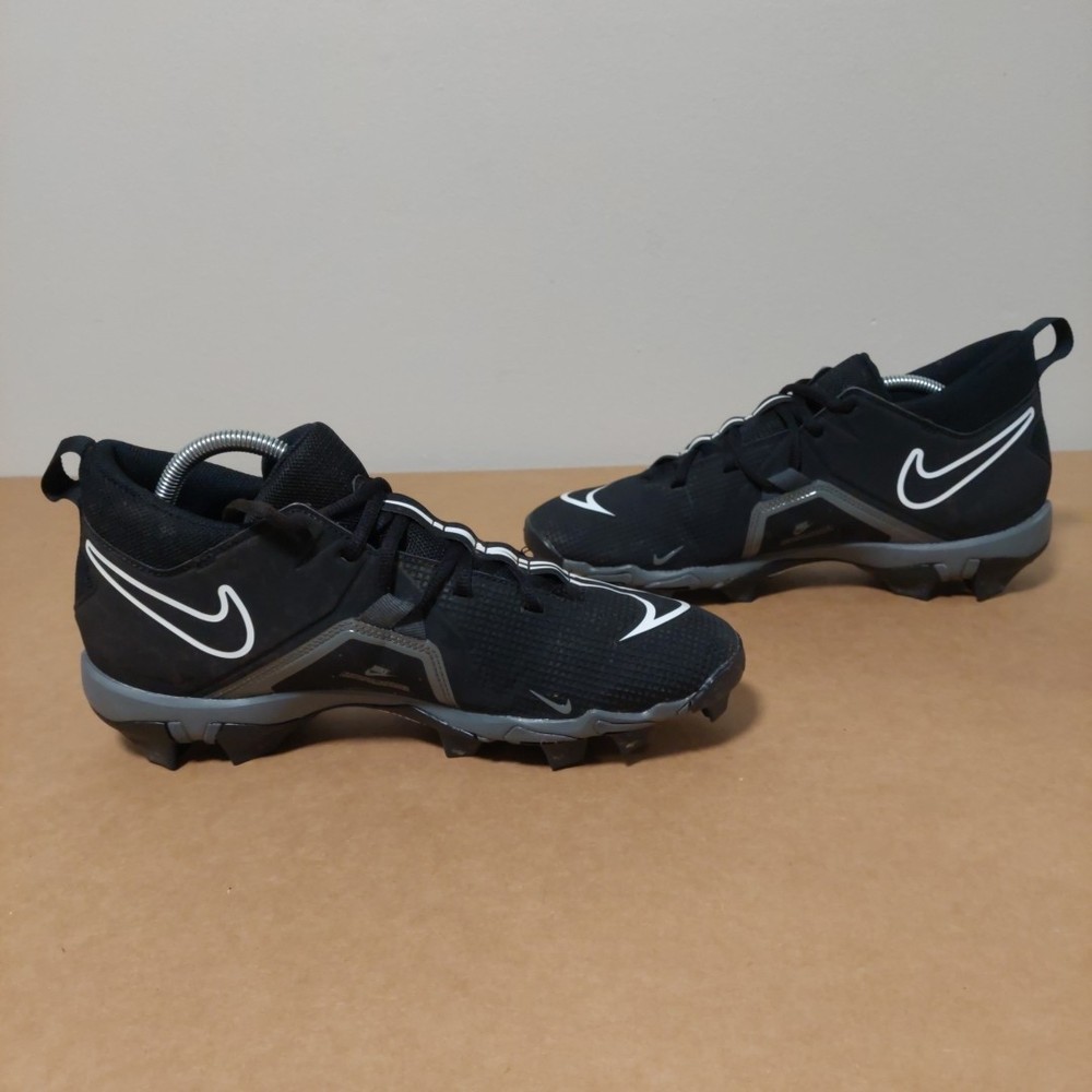 Nike Alpha Menace 3 Shark Mens  Football Cleats Black CV0582 010 SIZE 10
