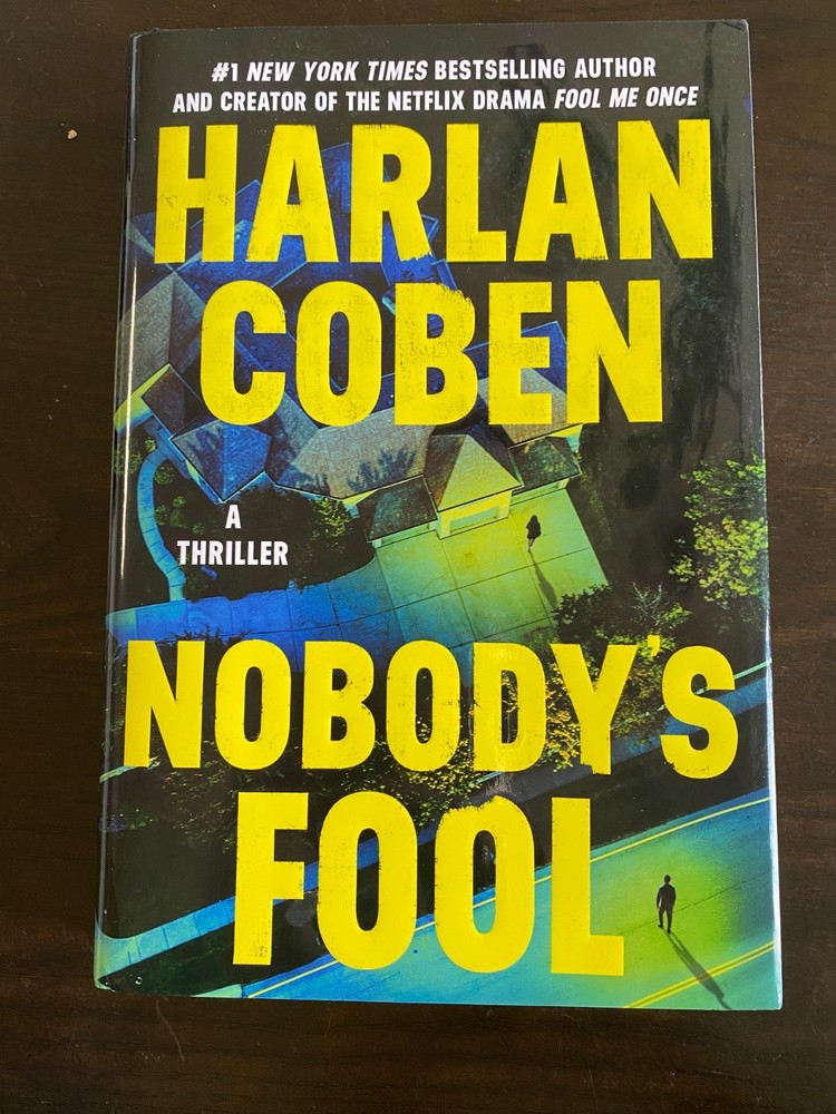 SIGNED - Nobody's Fool by Harlan Coben (2025, Hardcover,  NEW)