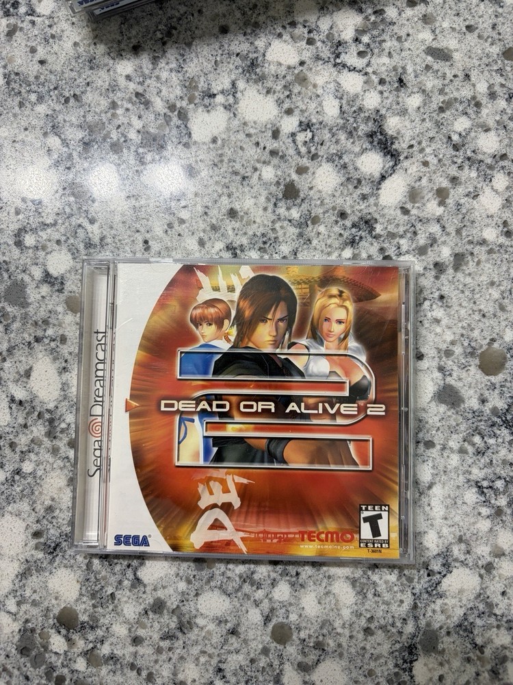 Dead or Alive 2 Sega Dreamcast game, mint