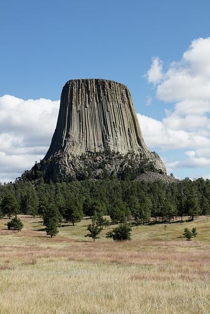 Photo:Devils Tower Wyoming 2015 Bear Lodge Monument Scenic Print