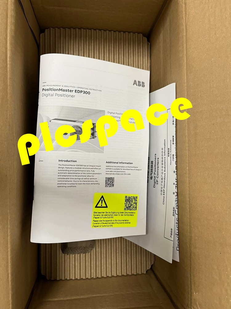 ABB EDP300 brand new Valve Positioner Express DHL or FedEx