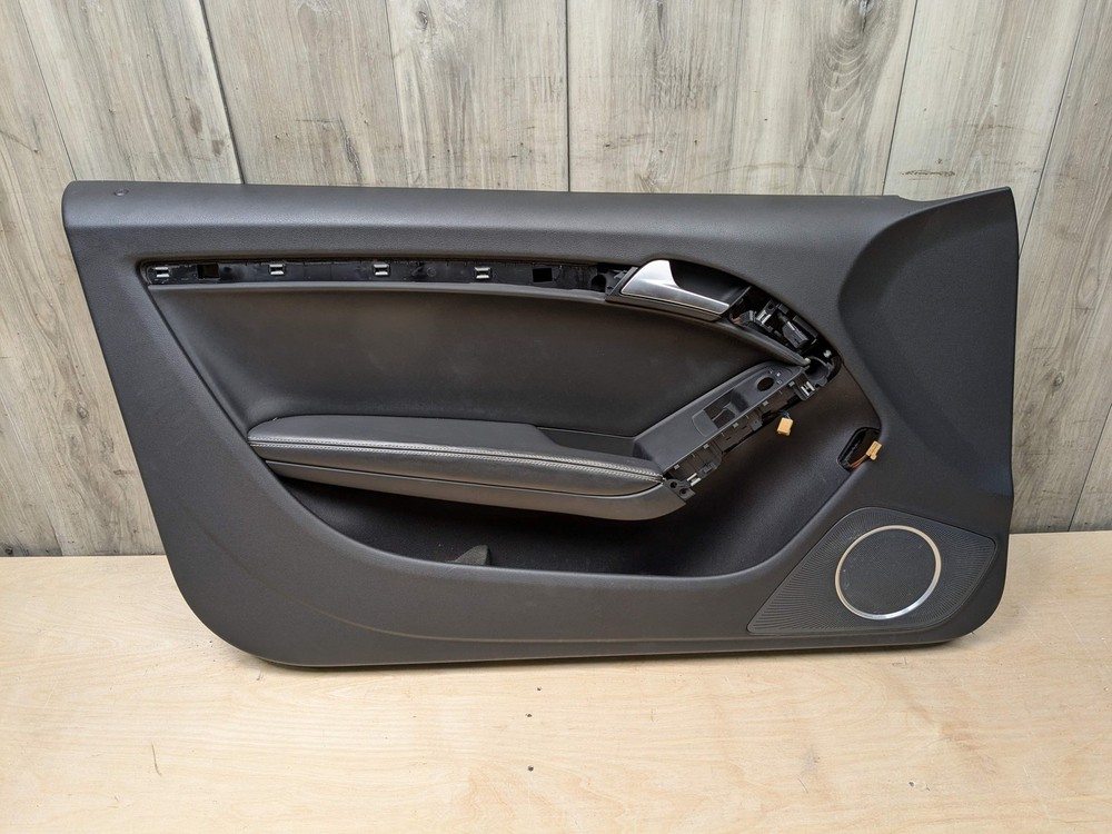 19-21 OEM AUDI S5 RS5 Front Left Driver Side Interior Door Panel Cover Black