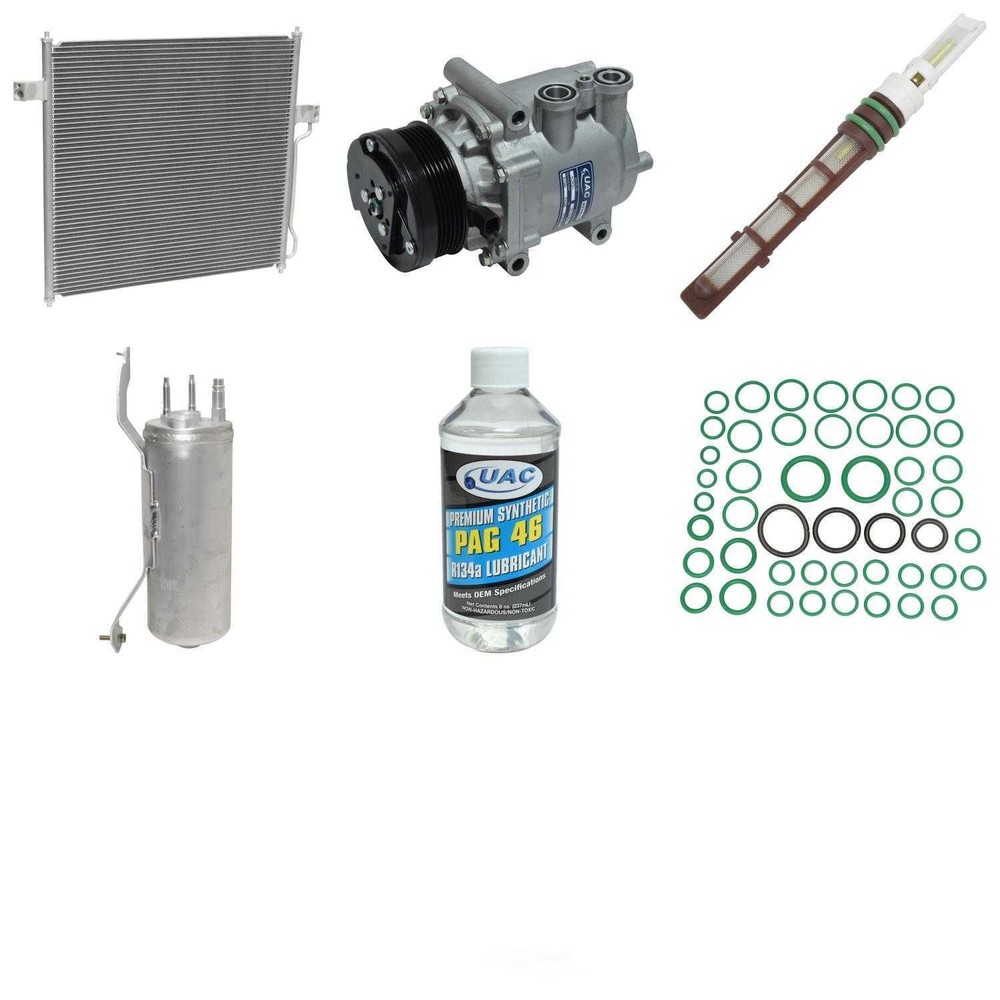 A/C Compressor Kit with Condenser for 2005 Mercury Mountaineer