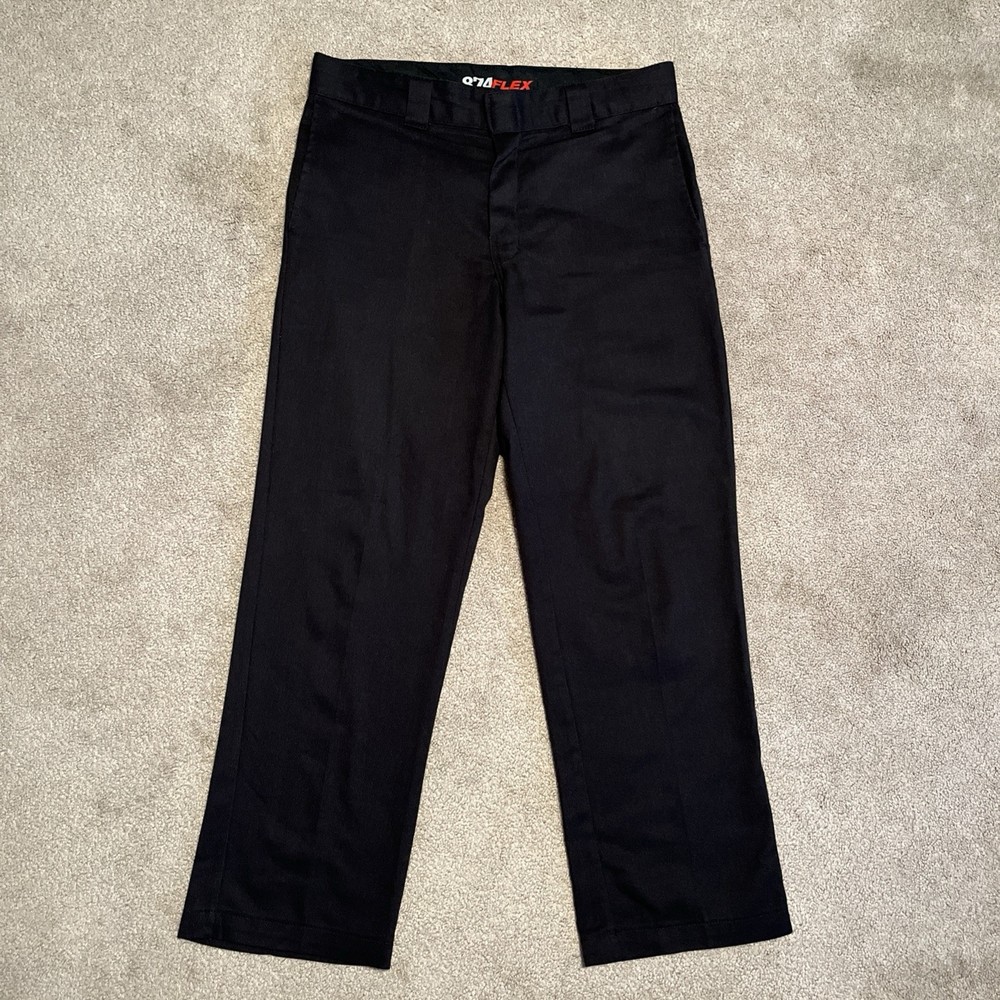 Dickies 874 Flex Men's Original Work Pants Black Classic 34x30 Stretch