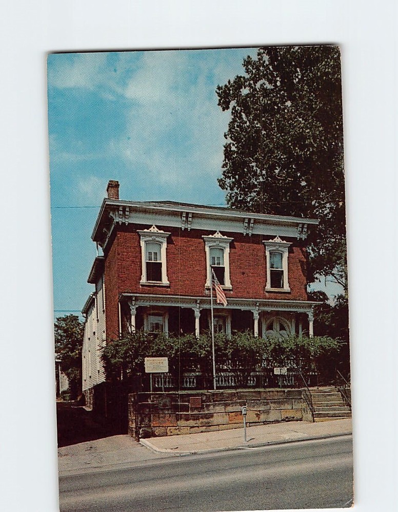 Postcard Sherman House Lancaster Ohio USA
