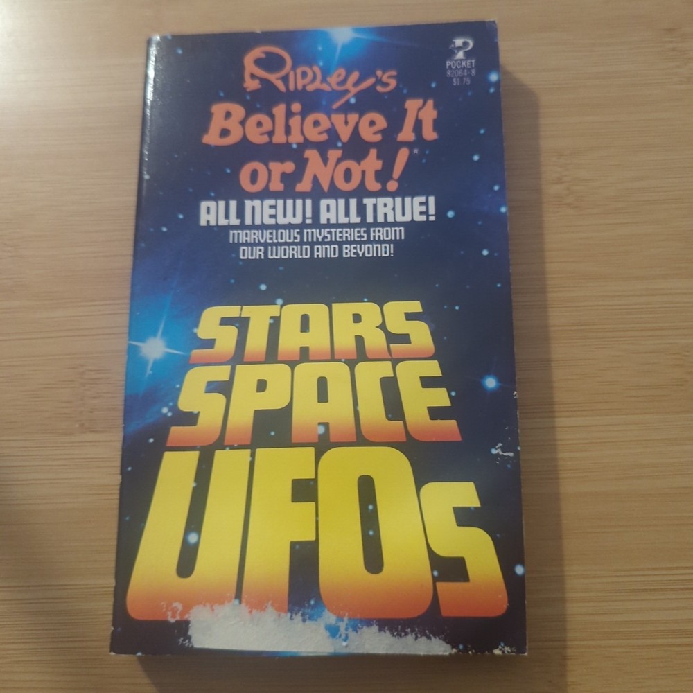 Ripley's Believe It Or Not! Stars Space UFOs All New - All True Paperback 1978