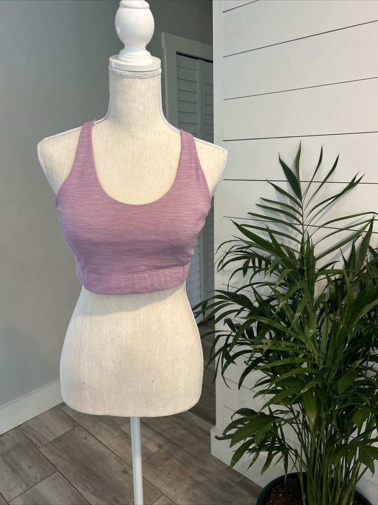 Outdoor Voices Sports bra, Light Purple Size Medium