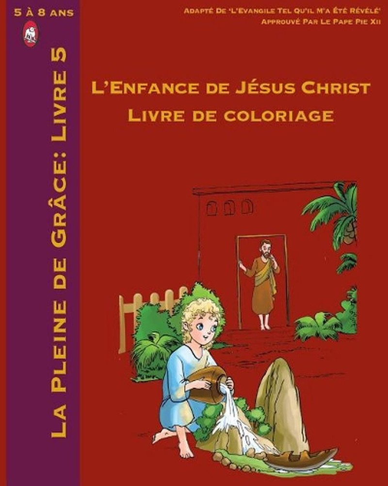 L'Enfance De Jsus Christ Livre de Coloriage by Lamb Books (French) Paperback Boo