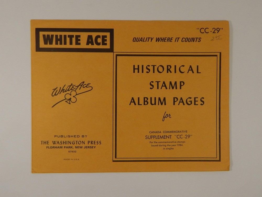 White Ace Canada Commemorative Supplement 