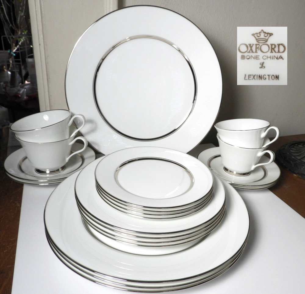 Oxford Lenox LEXINGTON 20-Piece Dinnerware Set, 4 Place Settings, MINT