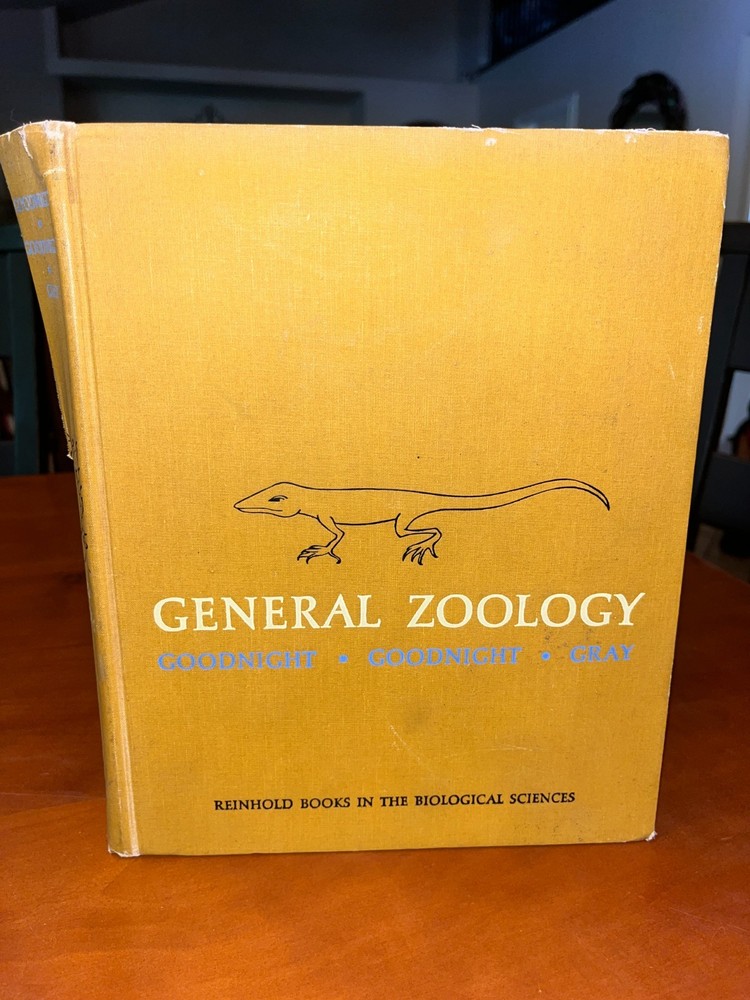 Goodnight/Gray - General Zoology vintage textbook 1964 1st edition