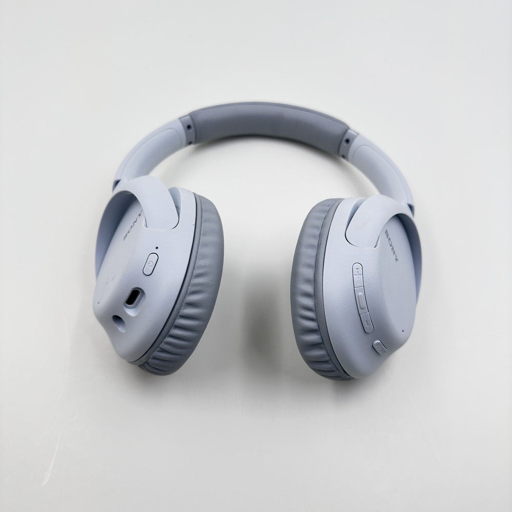 Sony WH-CH710N Over-Ear Headphones Wireless Bluetooth Noise Cancellation - White