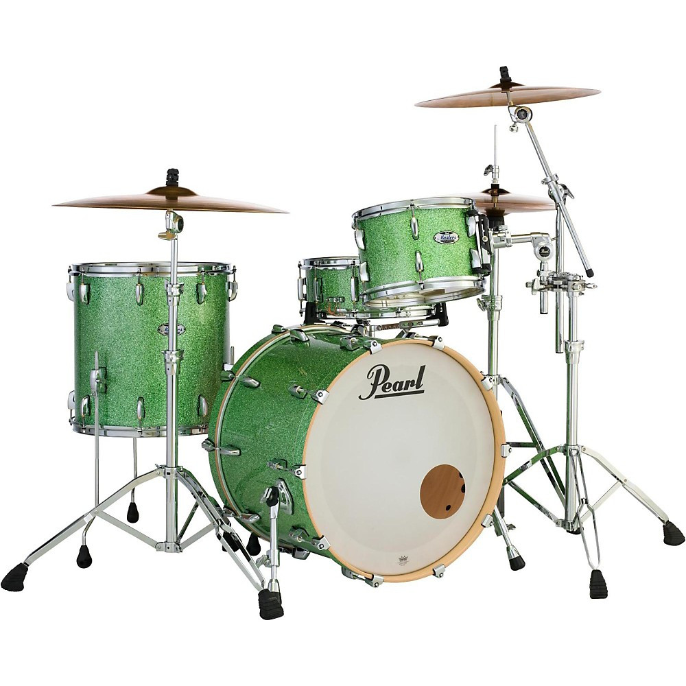Pearl Masters Maple 3-Piece Shell Pack Absinthe Sparkle Refurbished-image