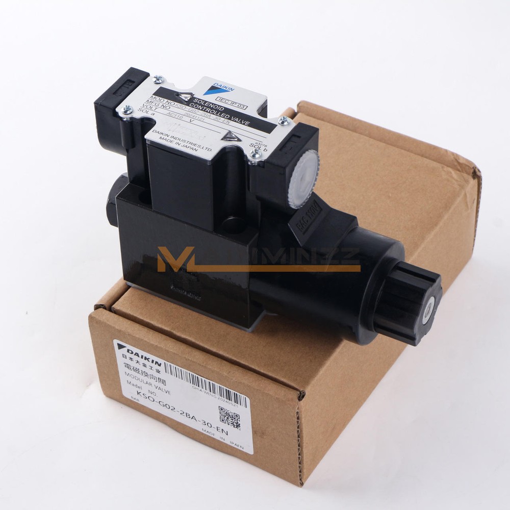 One New Daikin Solenoid Controlled Valve KSO-G02-2BA-30-EN