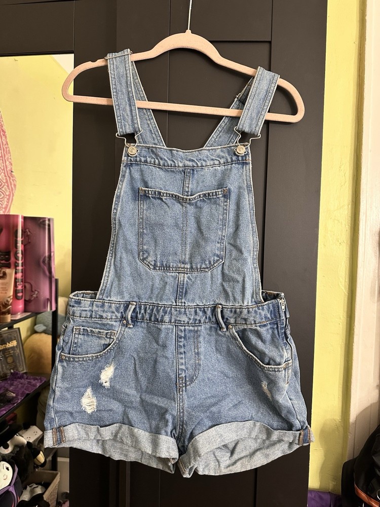 Denim Co. Women's Blue Denim Overalls Size 6