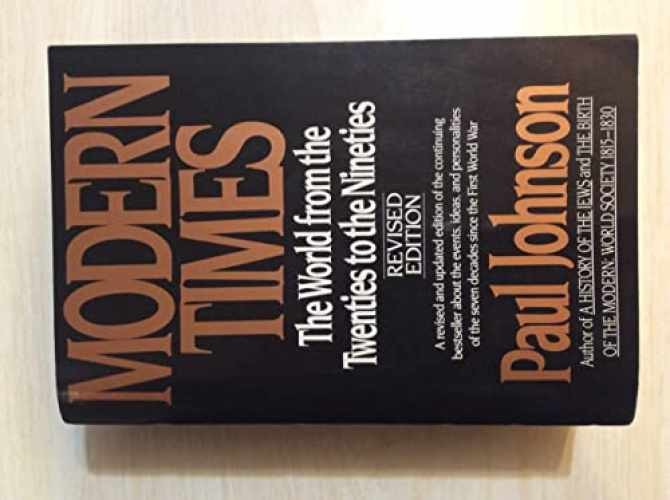 Modern Times: The World from the - Paperback, by Johnson Paul - Acceptable