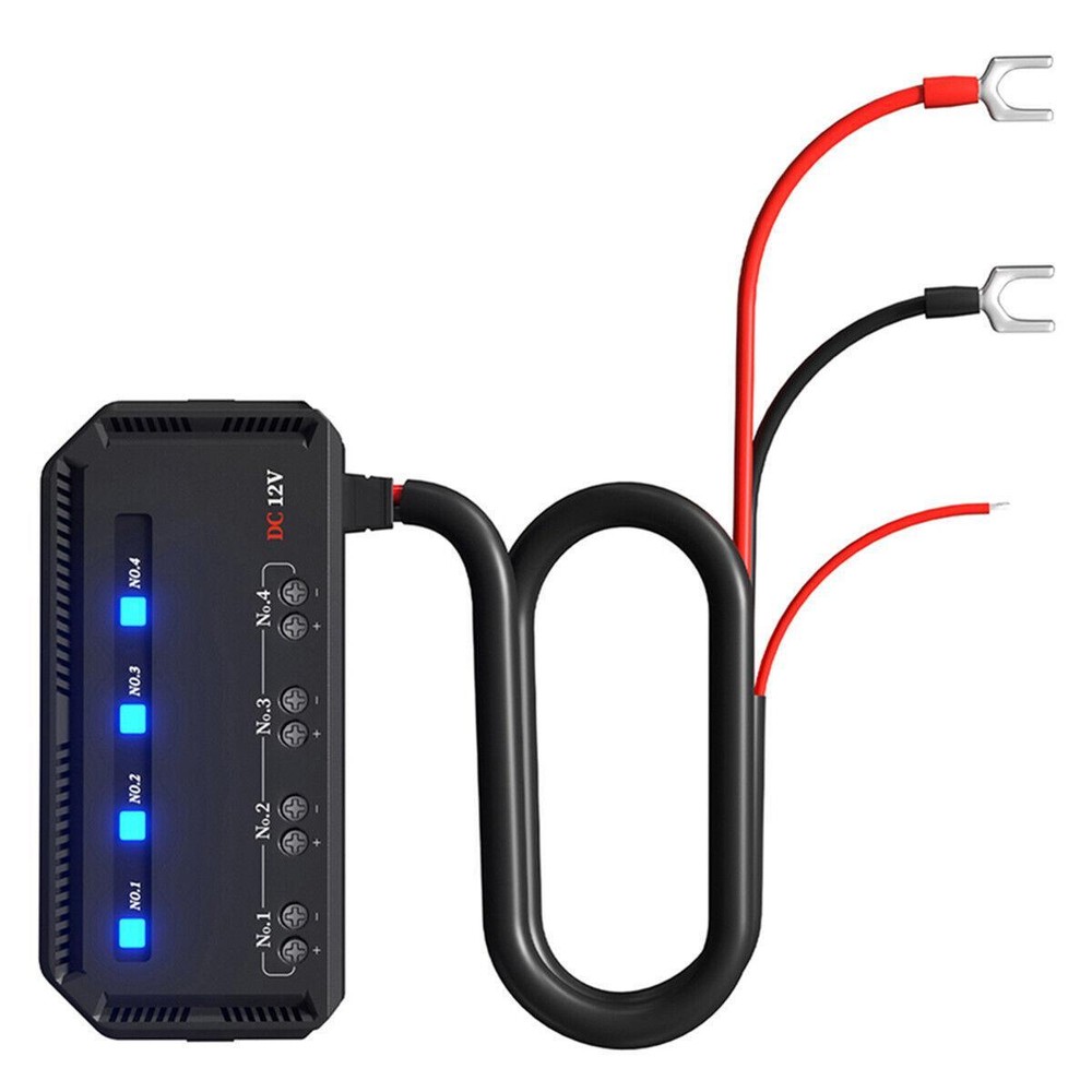 Car Fuse Box Holder LED Indicator Electrical Insulation Battery Junction Boxed