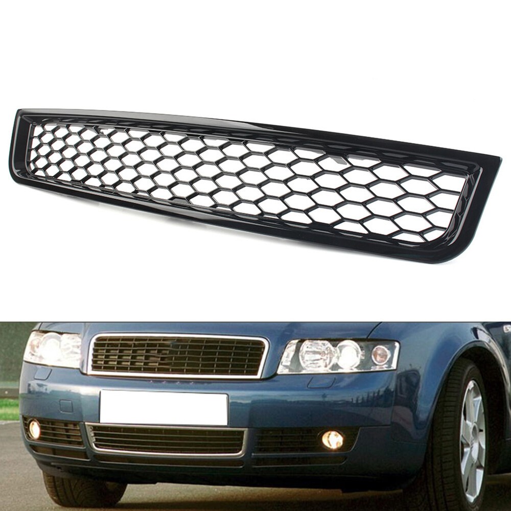 Front Bumper Lower Honeycomb Mesh Grille Grill 8E0807647 For Audi A4 B6 2001-05