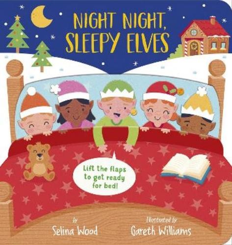 Selina Wood Night Night, Sleepy Elves (Board Book)Another great item from Rarewaves USA | Free delivery!