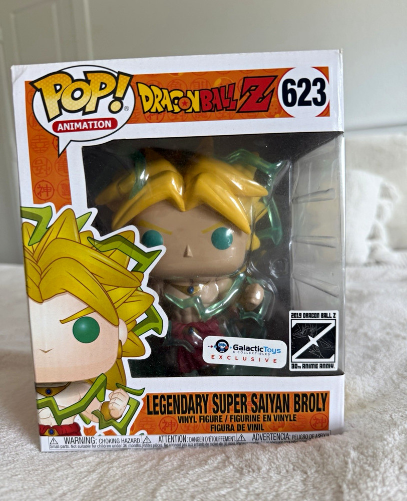 Funko POP! Animation Dragon Ball Z Broly Legendary Super Saiyan #623 Exclusive