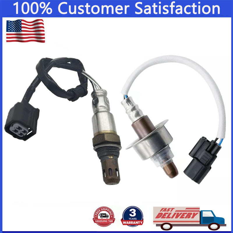 2PCS New Oxygen Sensor Fit For 2015 2016 Honda CR-V 2.4L L4 Upstream+Downstream