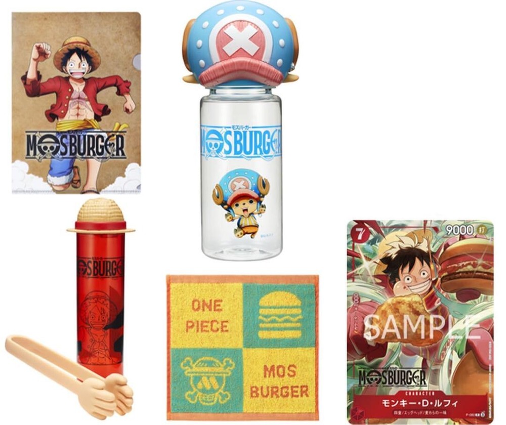 MOS BURGER x ONE PIECE 2025 Lucky Bag Japan Limited Edition