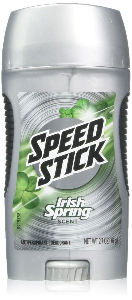 Mennen Speed Stick Antiperspirant and Deodorant Irish Spring Original, 2.7 Ou...