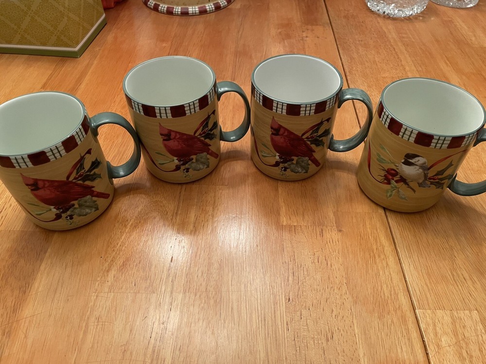 lenox winter greetings everyday mugs